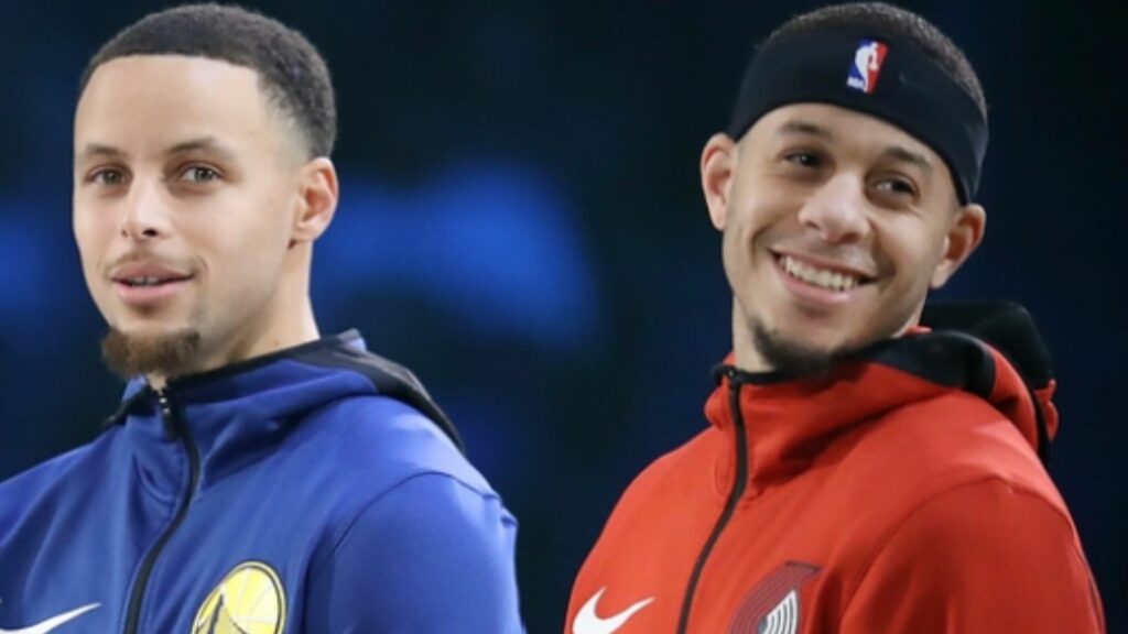 Stephen Curry and Seth Curry