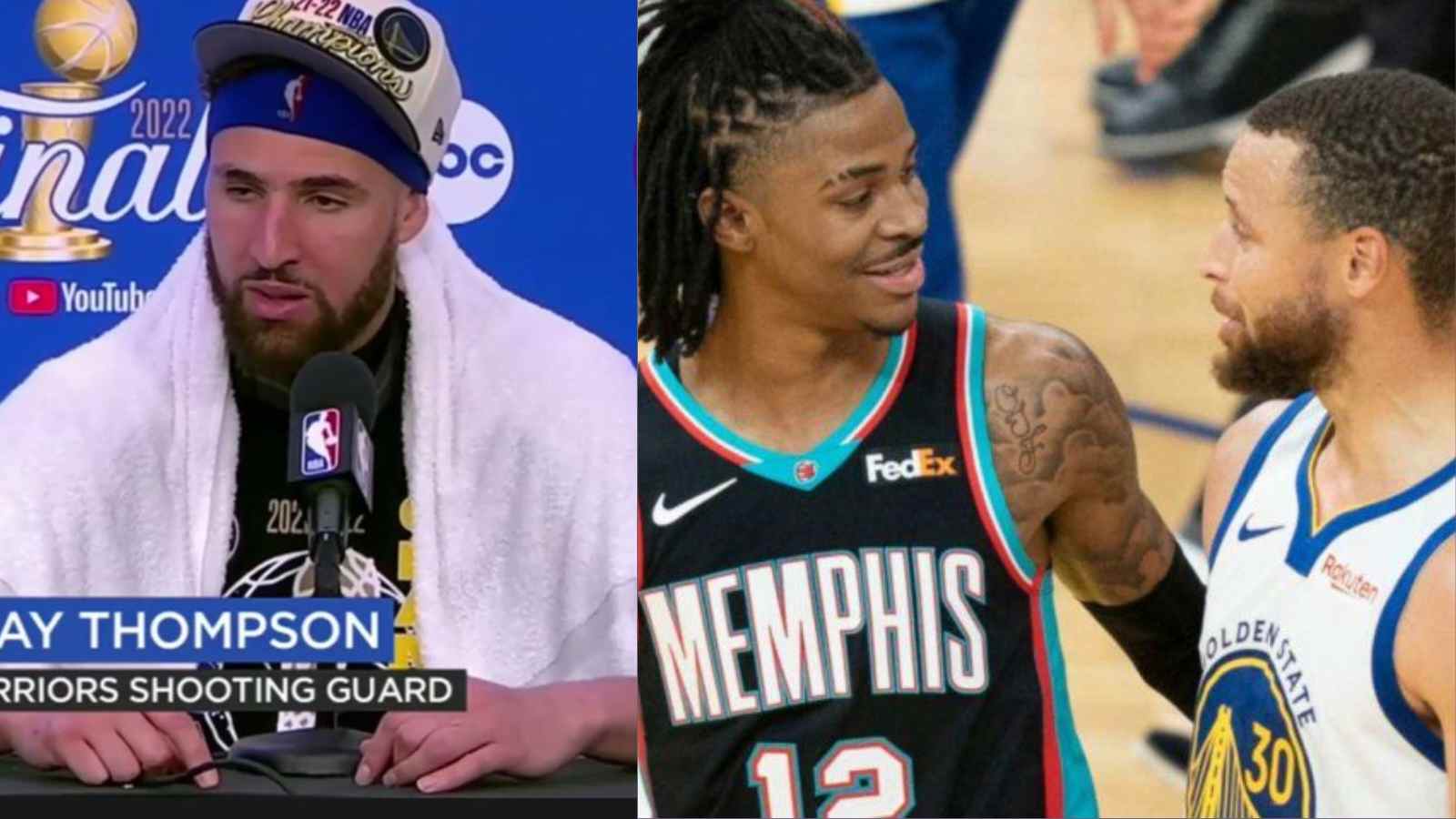 Grizzlies star Ja Morant claps back at Klay Thompson for calling out ‘brother’ JJJ after winning his 4th NBA Title