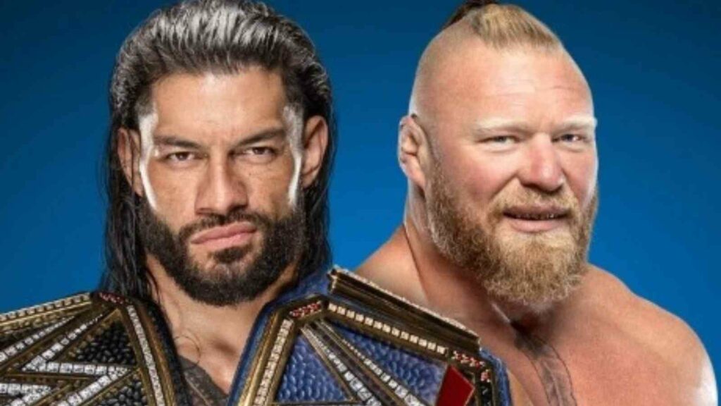 Roman Reigns and Brock Lesnar