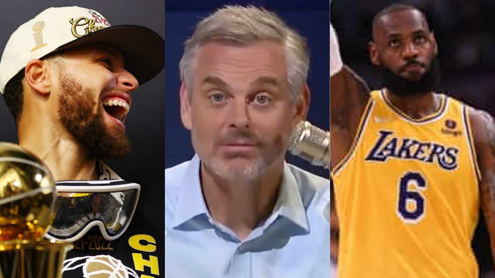 “The gap between them is the Grand Canyon” Colin Cowherd eliminates debate between Stephen Curry and LeBron James on who ranks higher as all-time