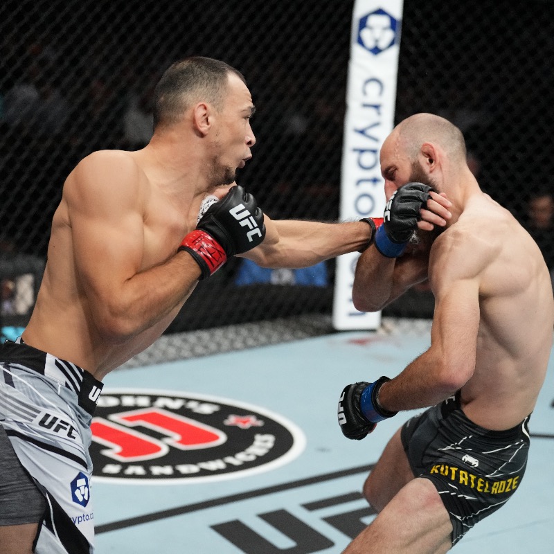 UFC Austin: Damir Ismagulov outstrikes Guram Kutateladze to extend winning streak