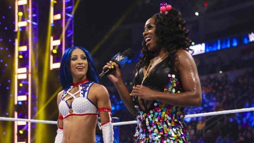 Sasha Banks and Naomi