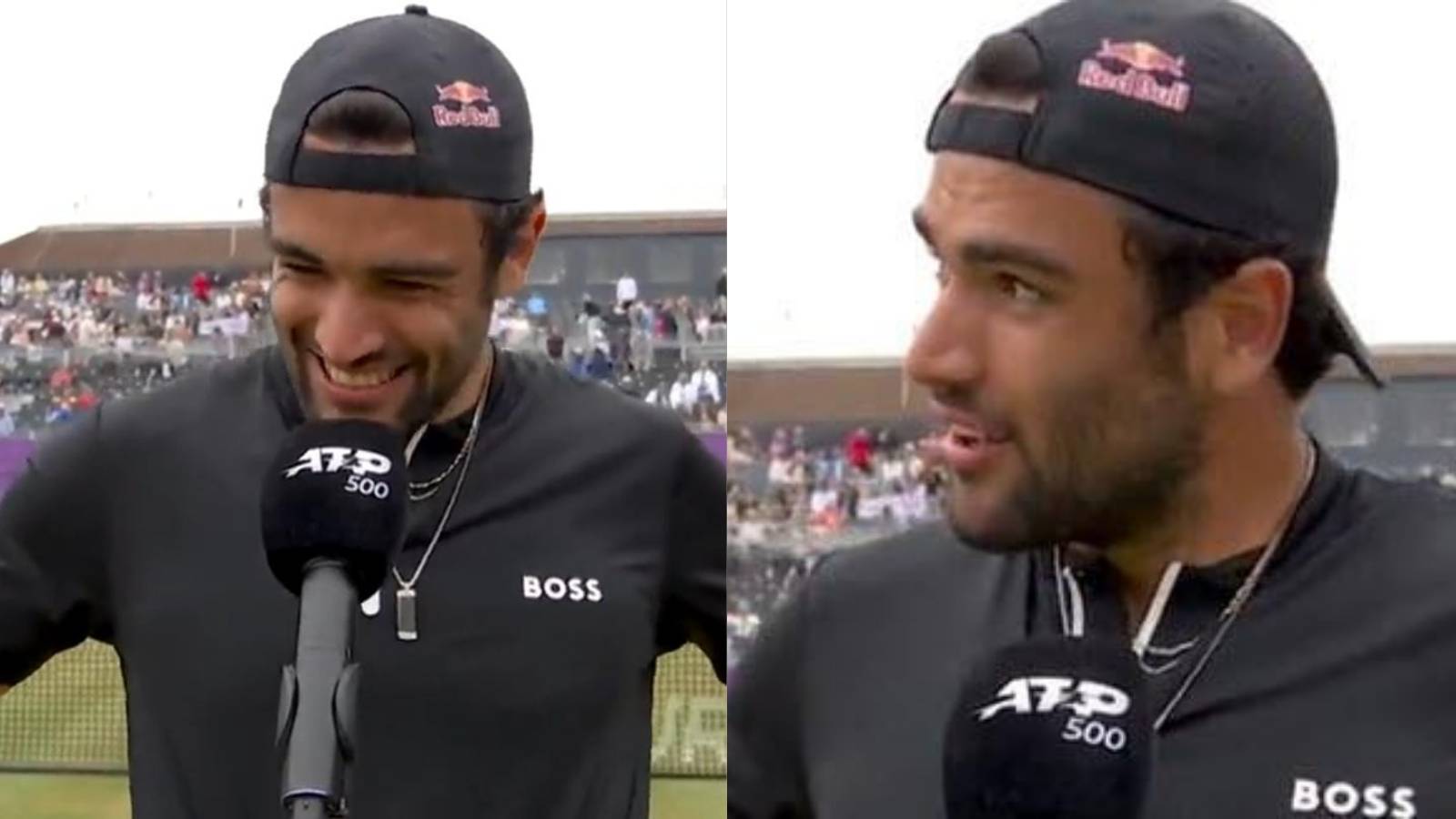 WATCH: Fan surprises Matteo Berrettini with a cute and unexpected marriage proposal after Queen’s Club semifinal victory