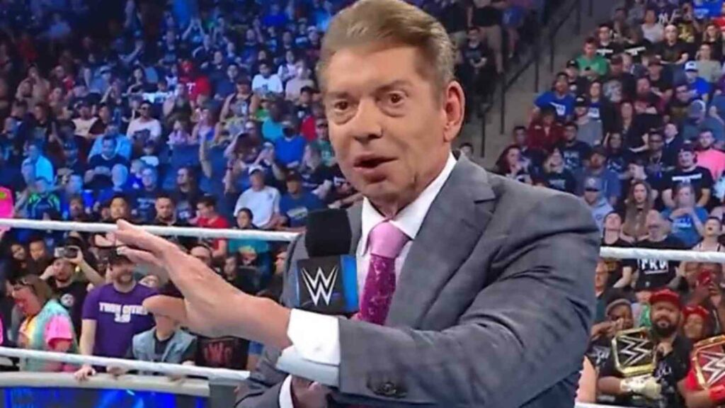 Vince McMahon on this week's friday night smackdown