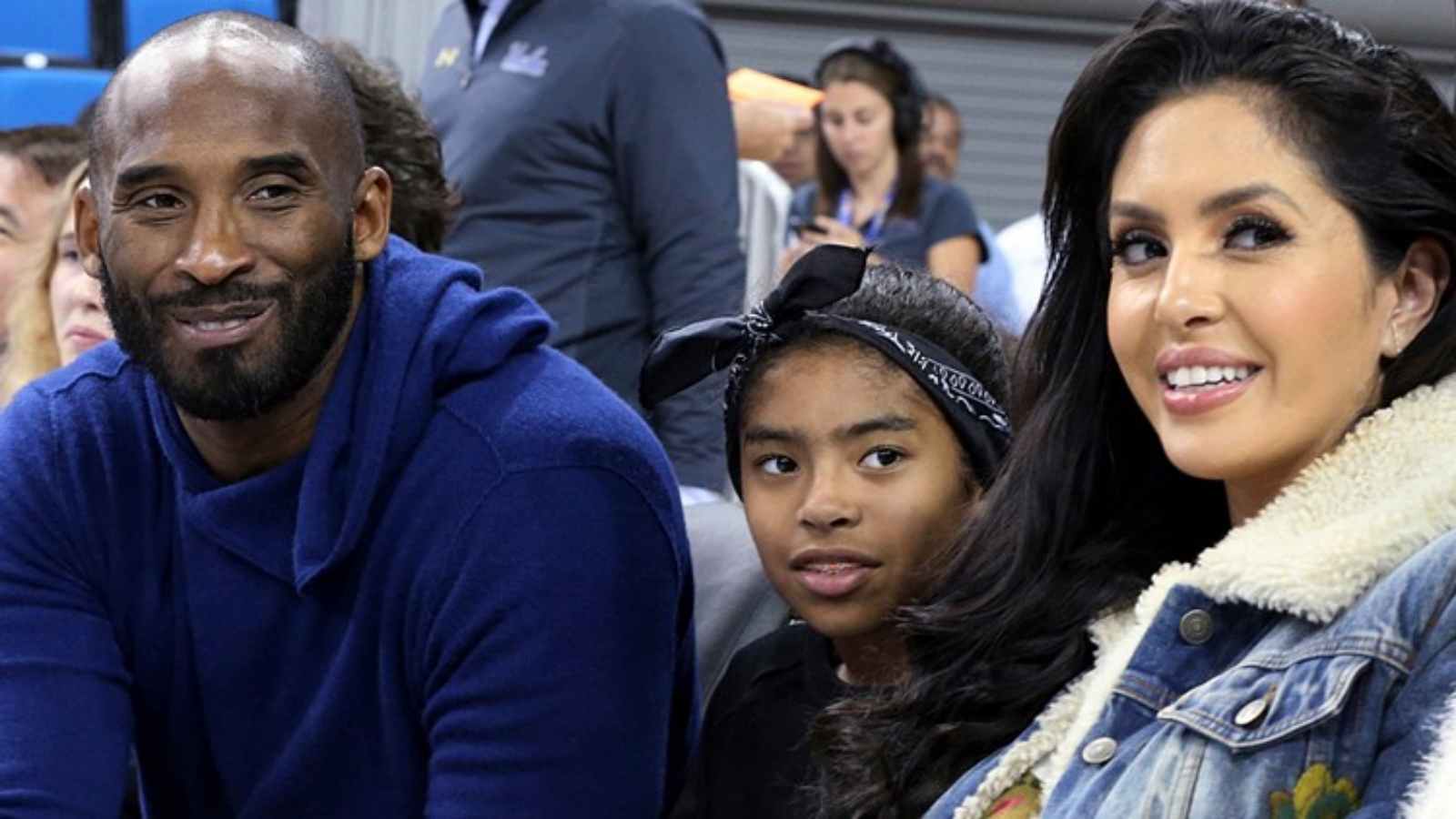 Kobe, Gigi and Vanessa Bryant