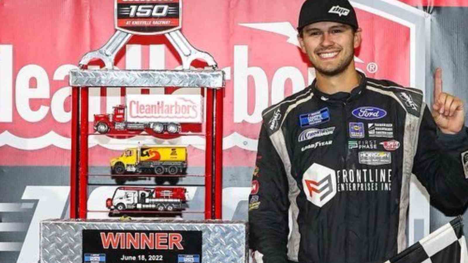 ‘Just so amazing,’ Todd Gilliland on his ‘special’ win at Knoxville Raceway for his Fathers Truck outfit