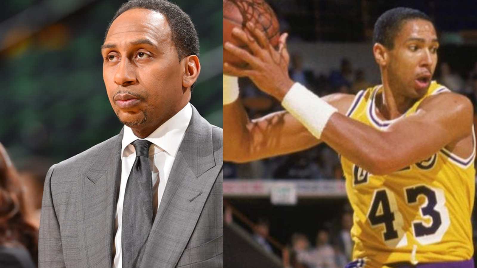 Stephen A. Smith and Mychal Thompson