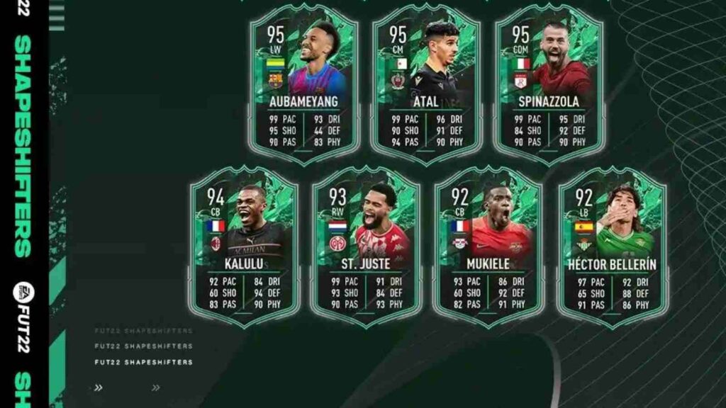 FIFA 22 Shapeshifters Team 1