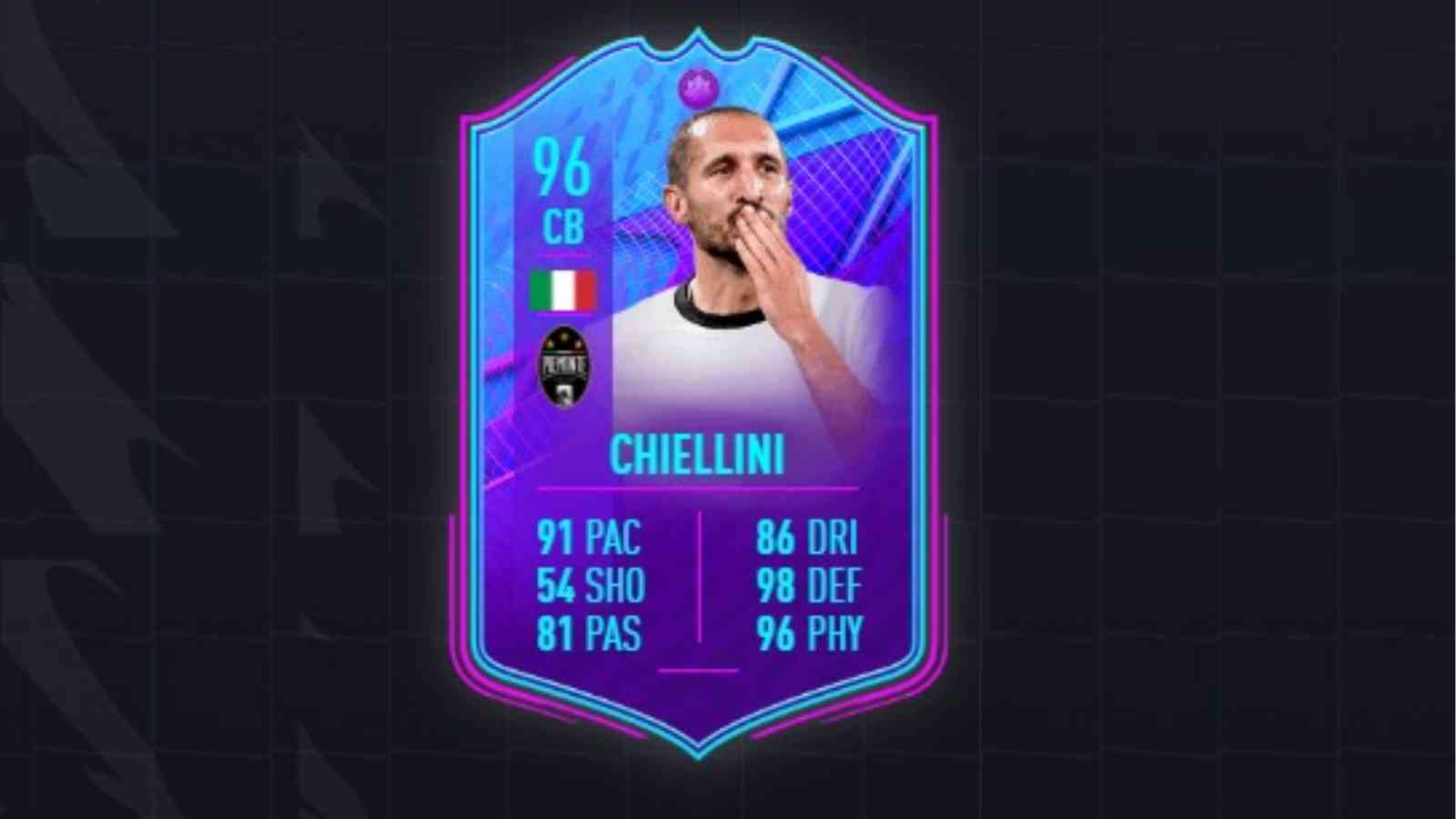 How to get the Giorgio Chiellini FIFA 22 EOAE player item?