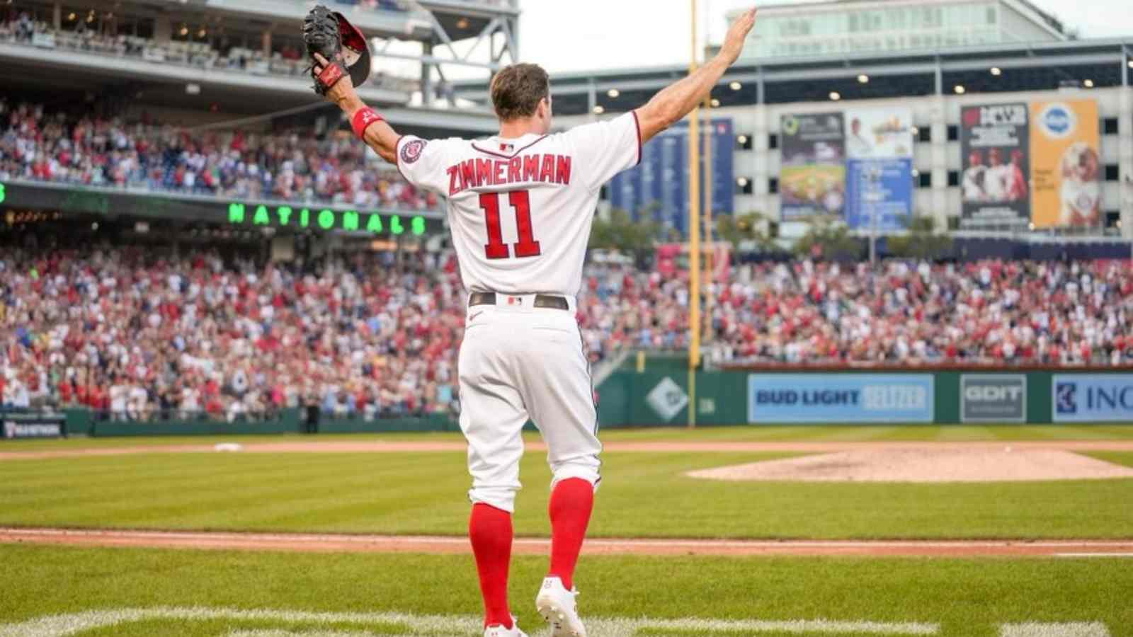 “As much yours as it is mine”: Ryan Zimmerman’s No. 11 retired by Washington Nationals