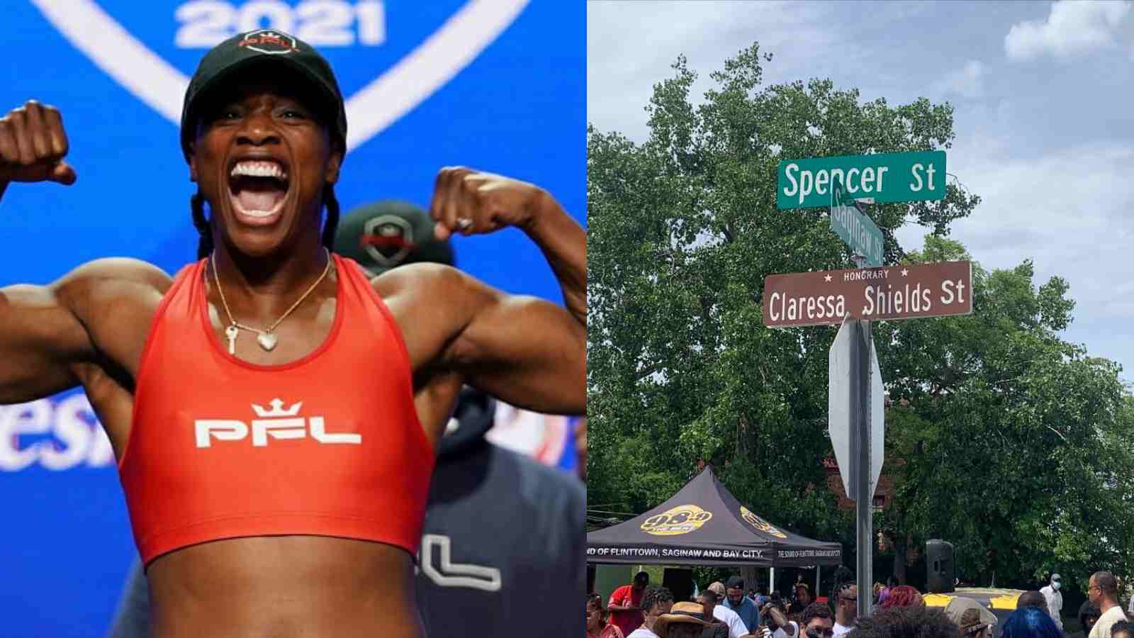 “Gwoat Status”- middleweight boxing champion Claressa Shields gets a street named after her in her hometown