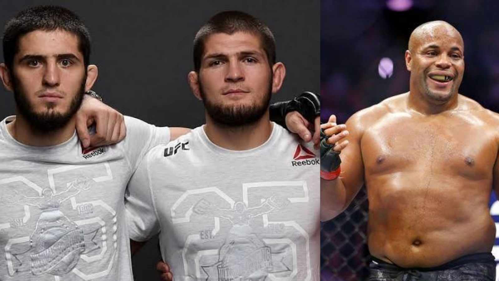 “Eyes down”- Khabib Nurmagomedov finally gets his chance to beat Daniel Cormier in a banter after four years