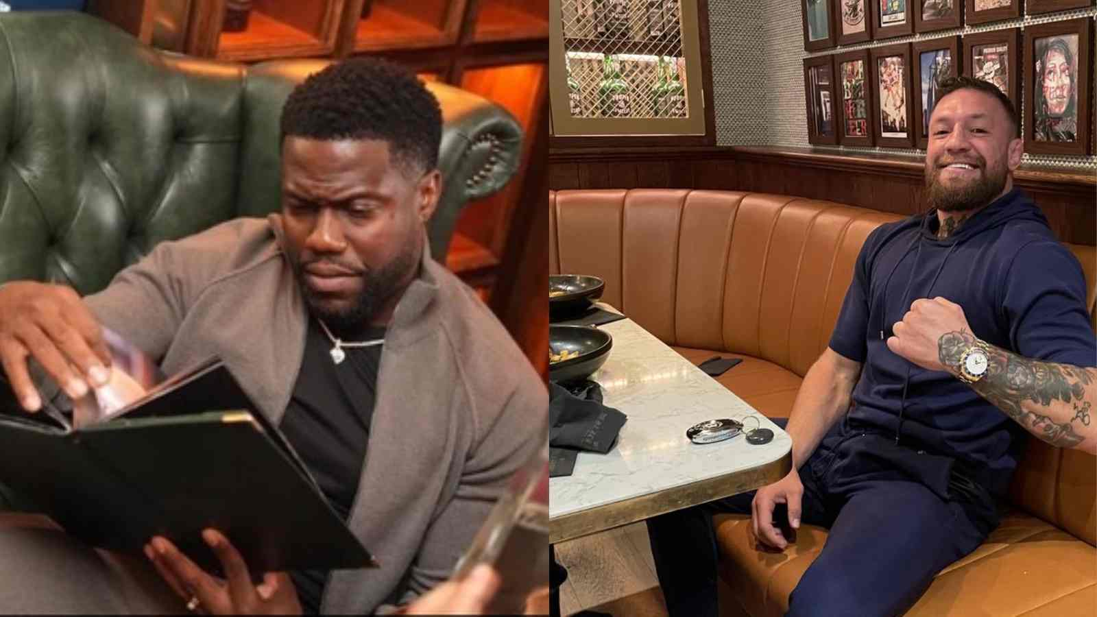 “Unreal”, Conor McGregor’s Dublin Pub is visited by Kevin Hart before his 3Arena gig