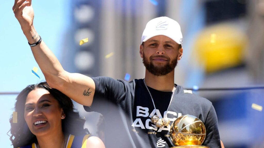 Stephen Curry and Ayesha Curry