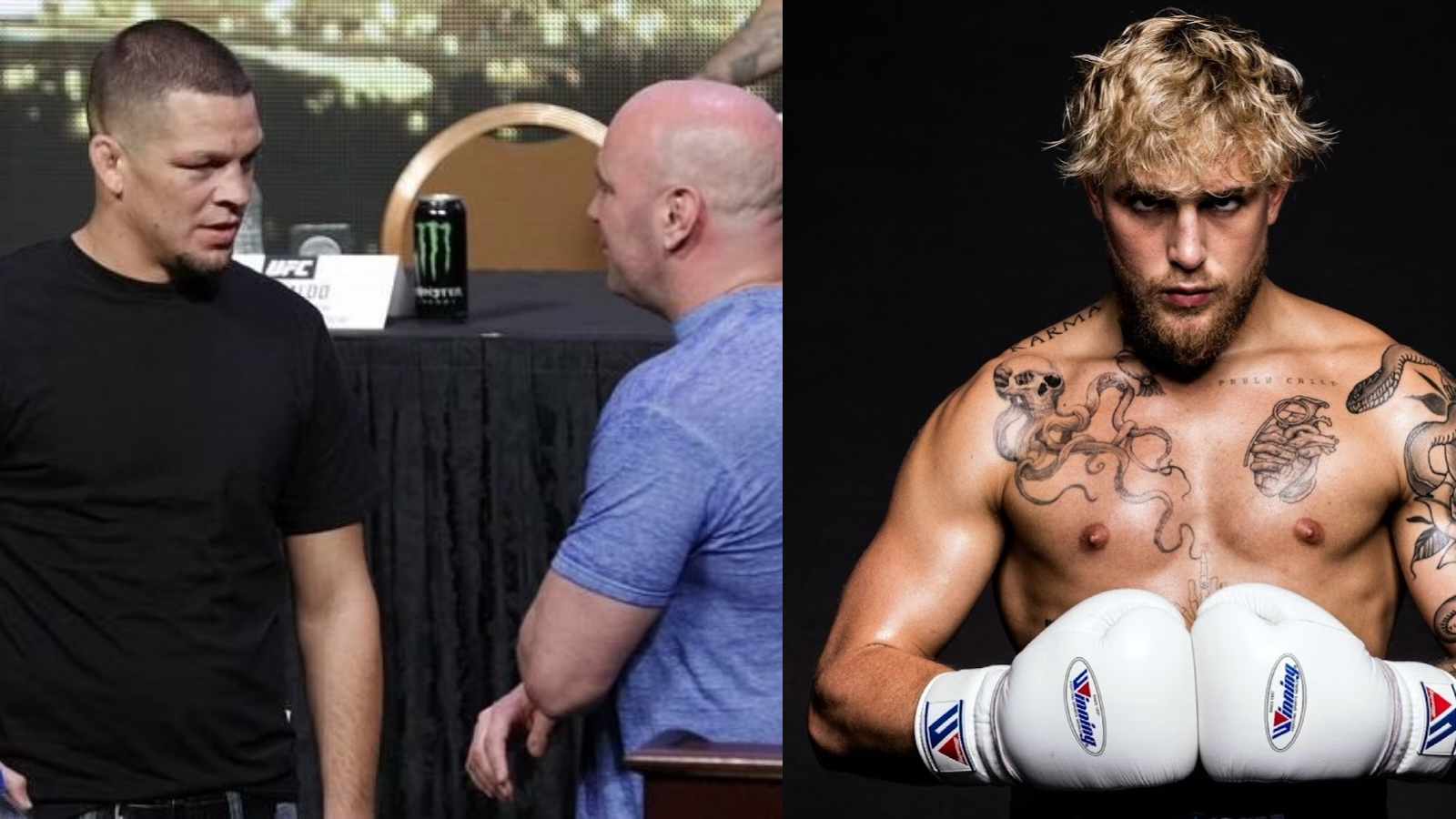 That s***’s goofy”- Dana White states Nate Diaz expressed his lack of desire to fight Jake Paul