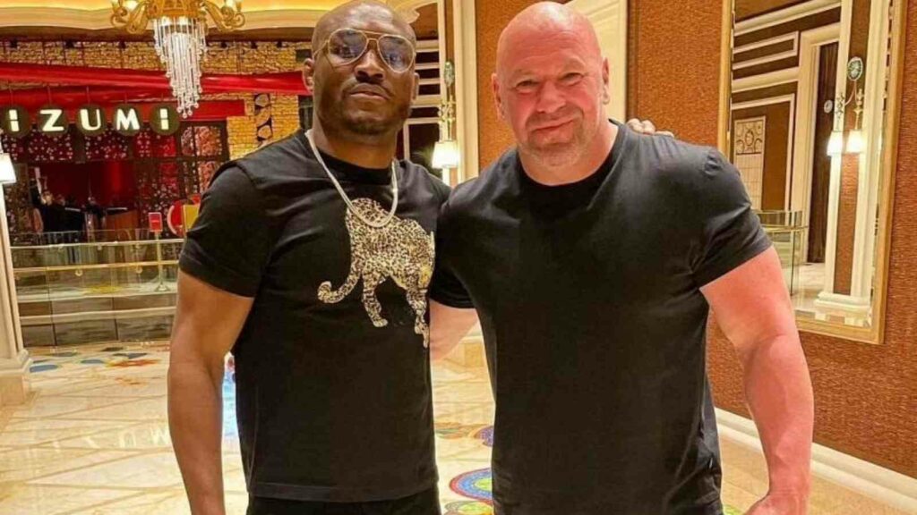 Kamaru Usman Dana White