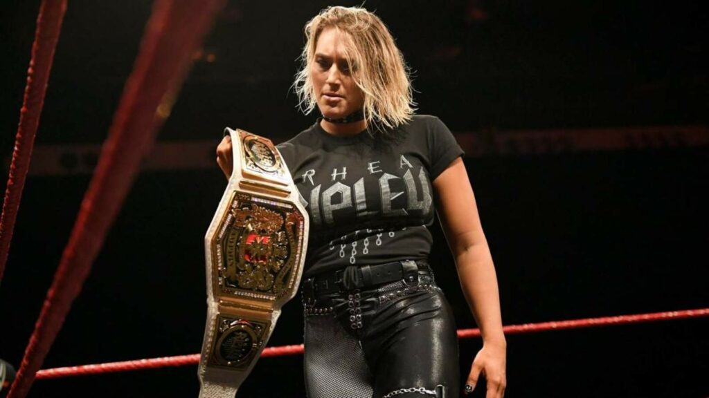 Former WWE Raw Women's Champion Rhea Ripley