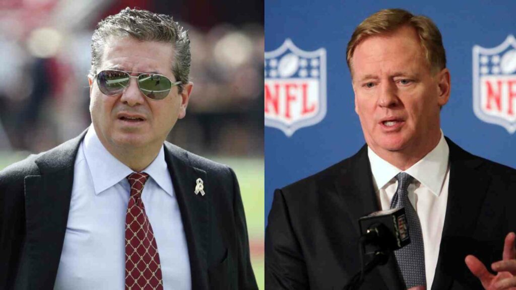 Daniel Snyder and Roger Goodell