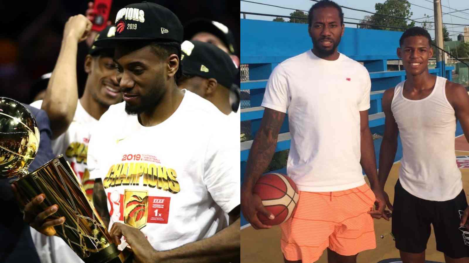 “Thankyou for making us happy” Kawhi Leonard spotted getting buckets and spreading happiness in Dominican Republic