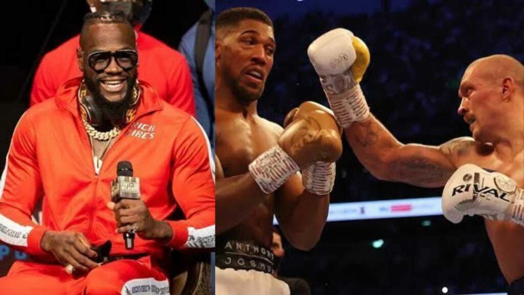 Anthony Joshua Deontay Wilder Oleksandr Usyk