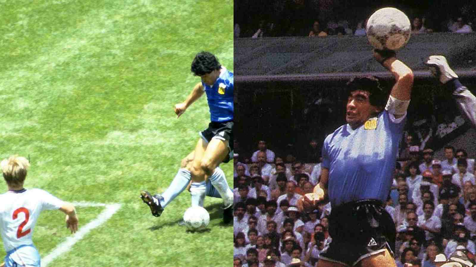 WATCH: When Diego Maradona scored the infamous ‘Hand of God Goal’ against England in the QF of World Cup 36 years ago today