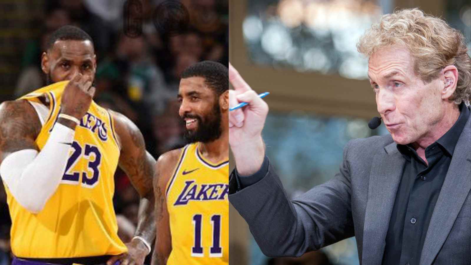 “You lost $17Million refusing to get vaxed” Skip Bayless calls out Kyrie Irving for double standards after reports of joining the Lakers