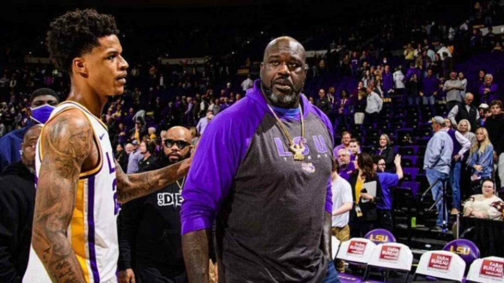 Shareef O'Neal and Shaquille O'Neal