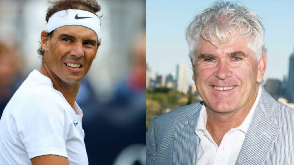 Rafael Nadal and Paul McNamee