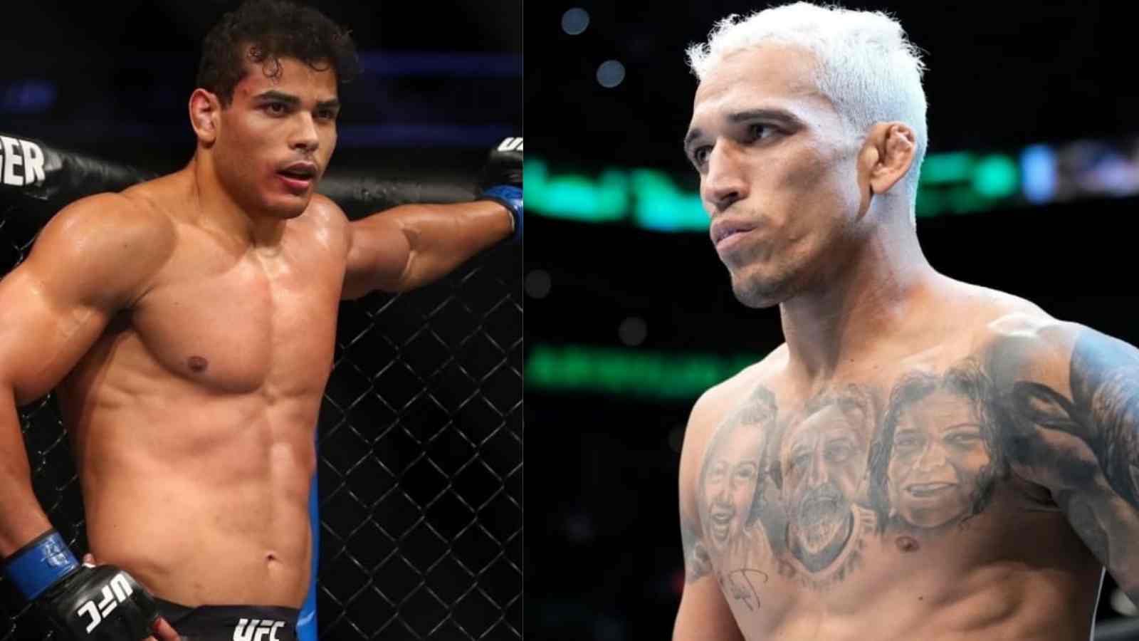 “He got beat by a white belt” Charles Oliveira gives a fierce response to Brazillian Middleweight Paulo Costa trolling him