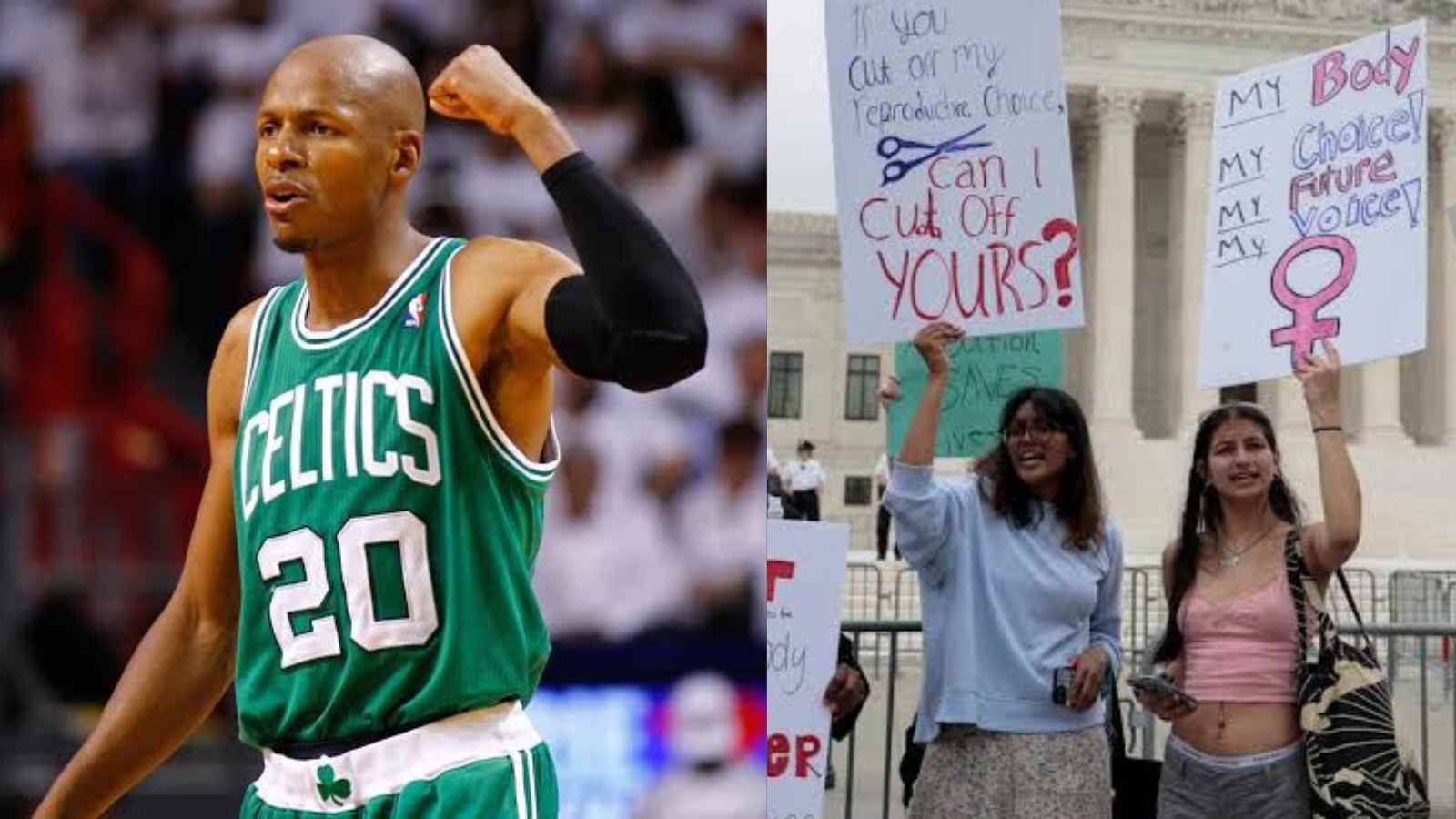 “I am HEARTBROKEN today” Ray Allen goes off on a legendary rant on Supreme Court overturning Roe v. Wade