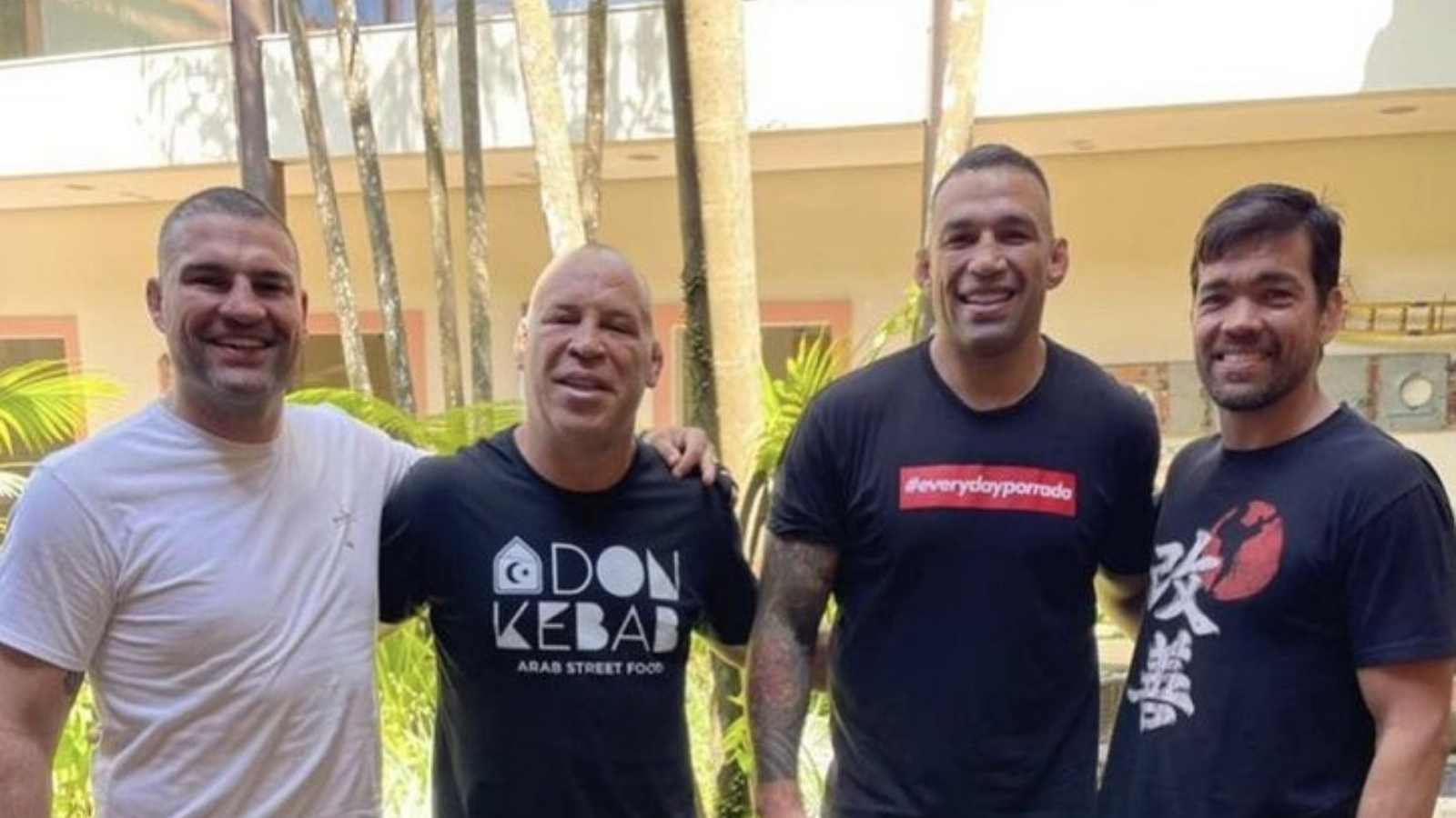 Fabricio Werdum and many other Brazilian MMA Legends get together for some hilarious content