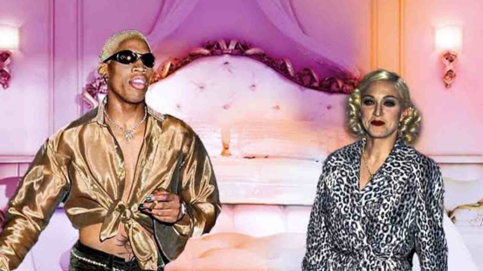 “Where do you think you’re going?” Madonna wouldn’t let Dennis Rodman leave the room whilst their s*x adventures