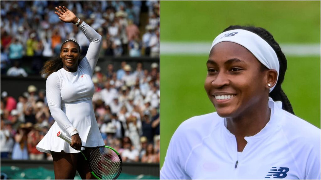 Serena Williams and Coco Gauff