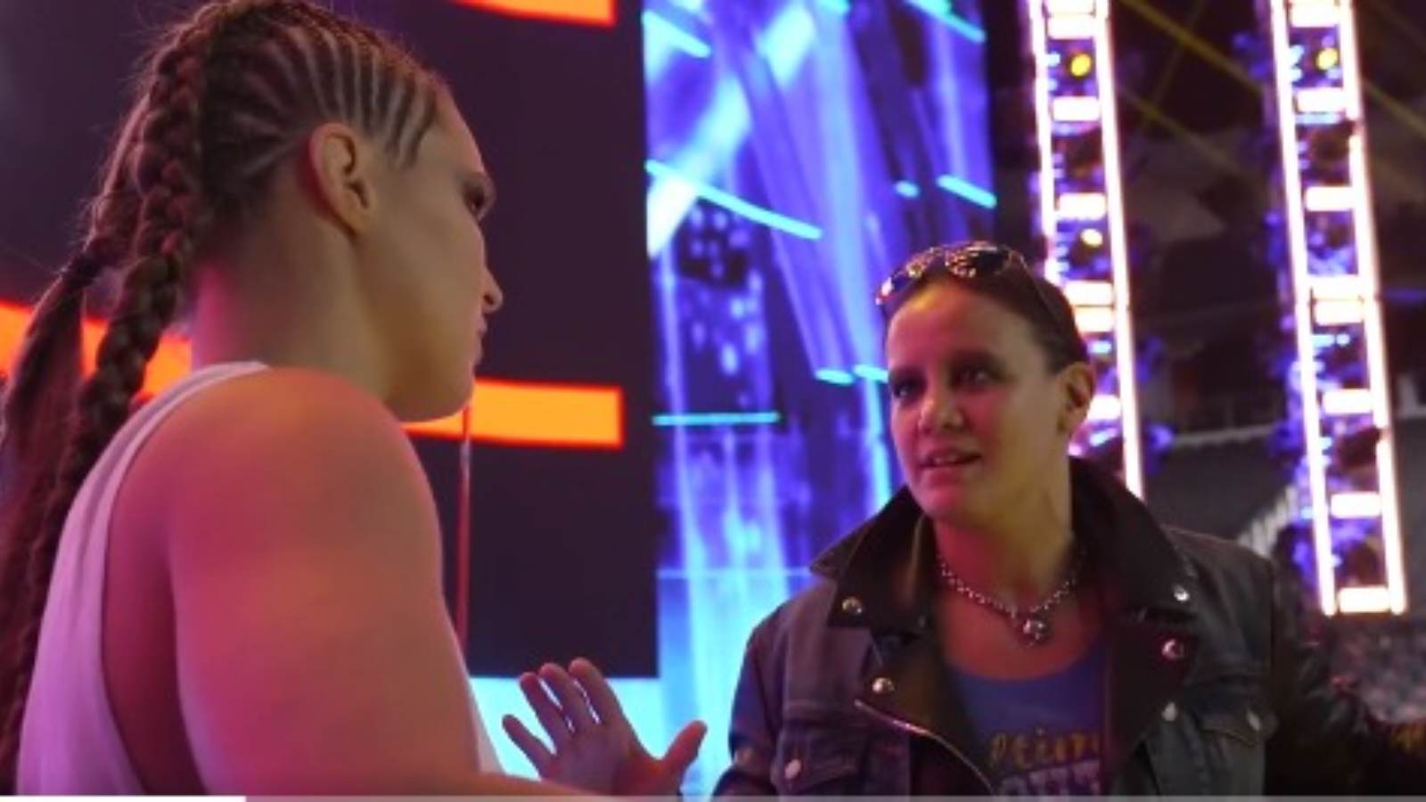 “Make your money” – Ronda Rousey taunts Baszler as Shayna tries to justify her position with Natalya