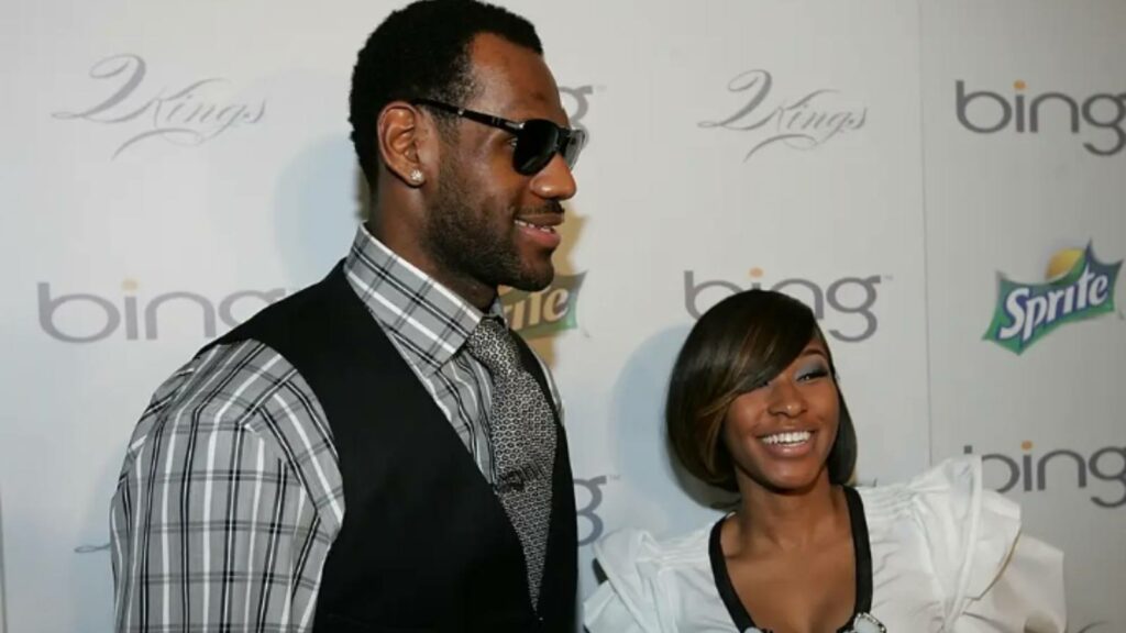 LeBron James and Savannah James