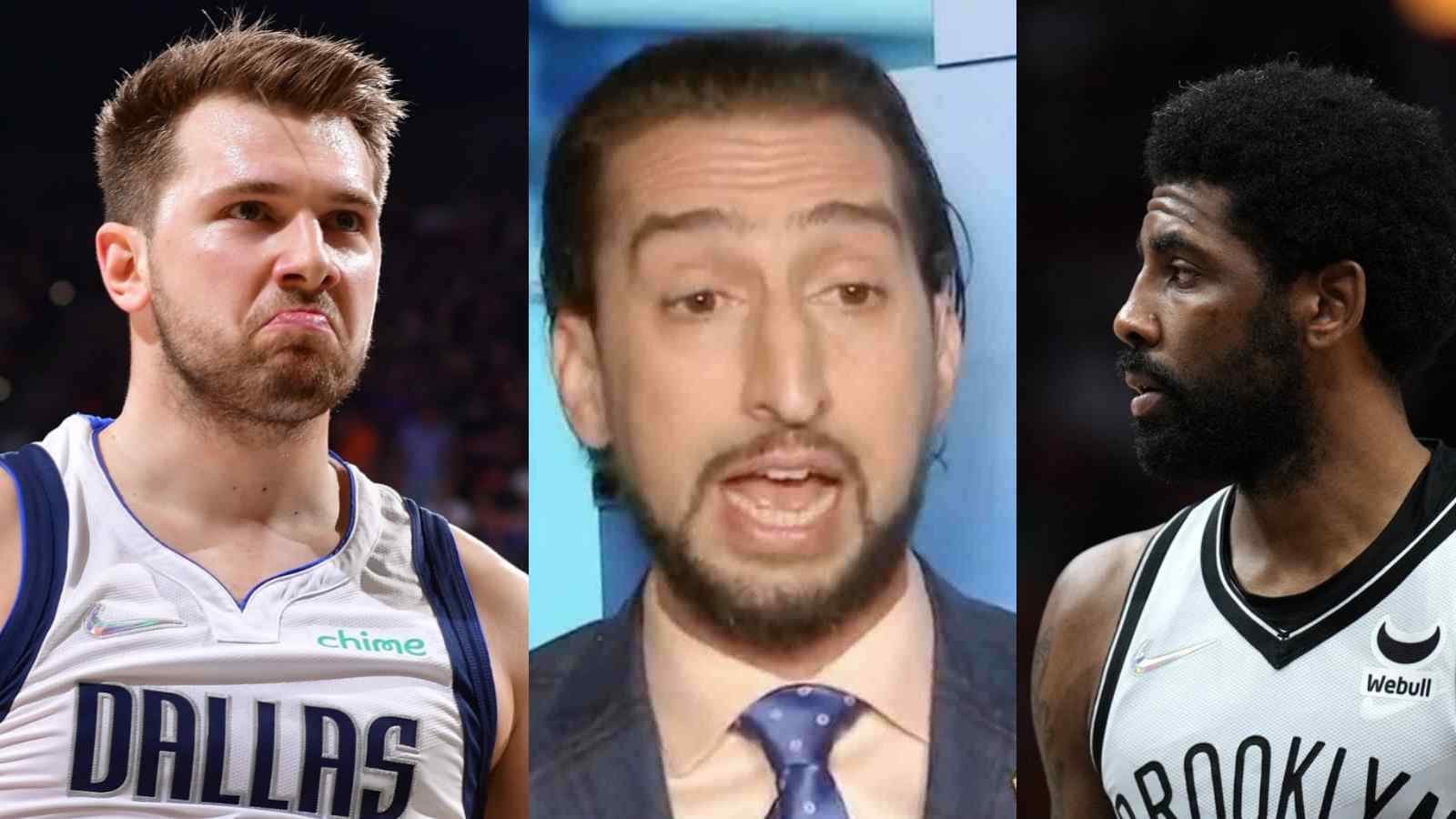 “I want him nowhere near my large adult Slovenian son” Nick Wright hates witnessing Kyrie Irving being compared to Luka Doncic