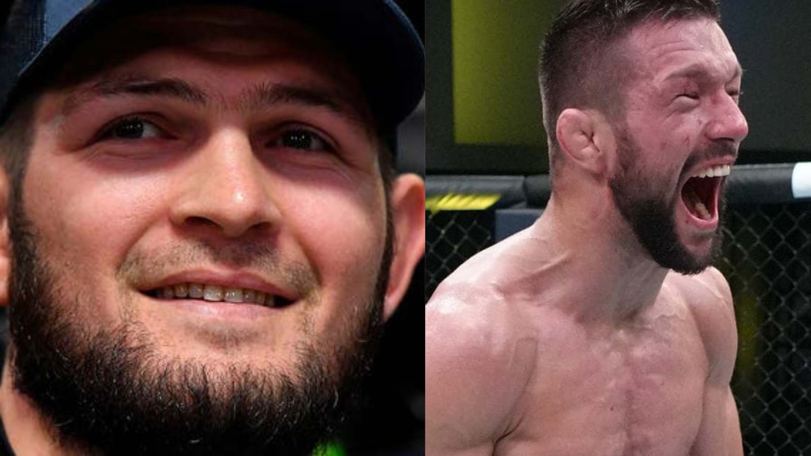 “You meet with Islam in a fight,”- Khabib Nurmagomedov shares a moment with Mateusz Gamrot after amazing his victory at UFC Vegas 57