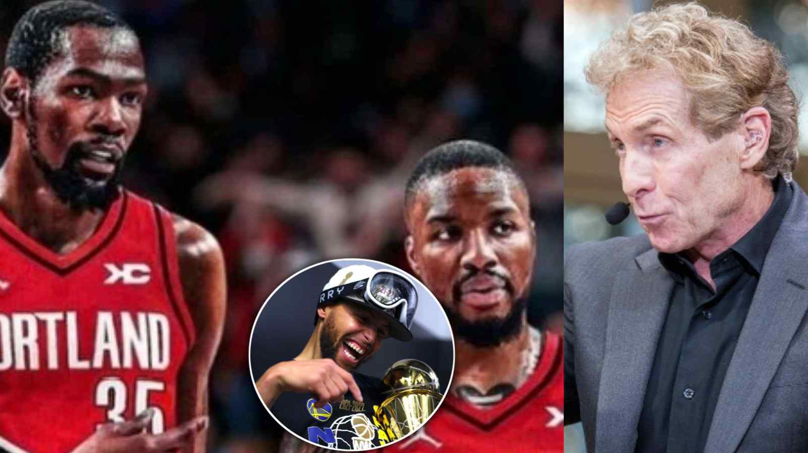 “Dame sent SOS to KD to save his legacy” Skip Bayless takes a dig at Damian Lillard for badly wanting to pair up with Kevin Durant