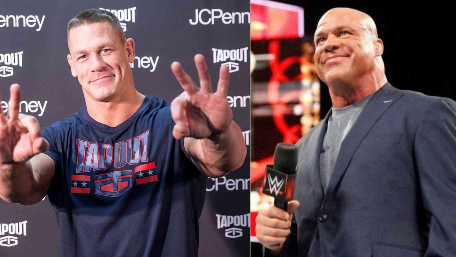 “He was very respectful”- Kurt Angle reveals about the backstage chat he had with John Cena after his WWE debut