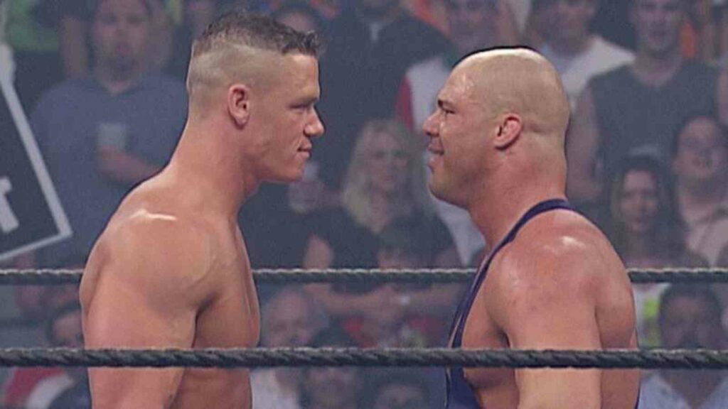 John Cena and Kurt Angle