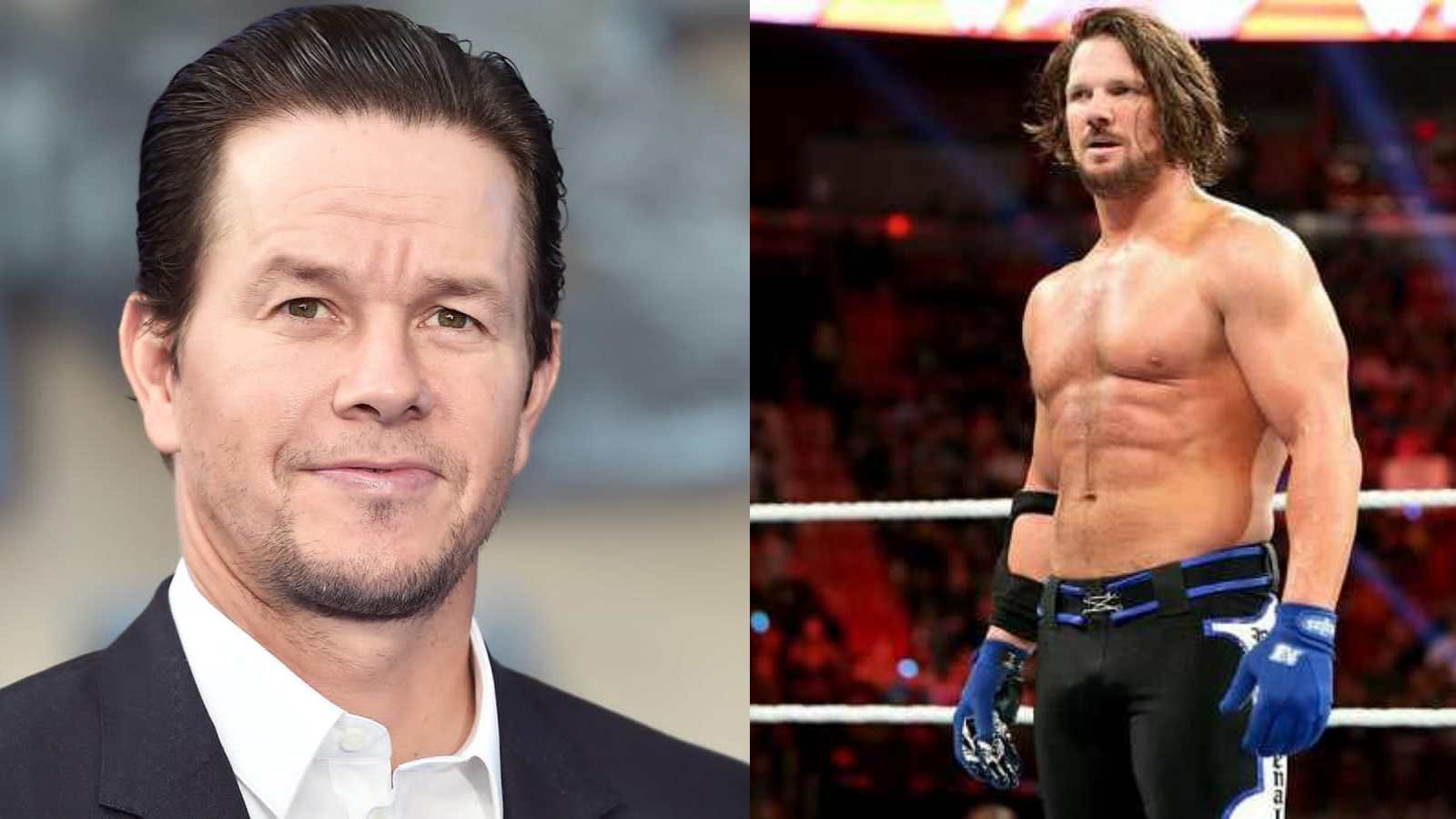 “I kinda want to matchup with this guy and see where I’m at”- When AJ Styles expressed his desire to work a celebrity match against Mark Wahlberg