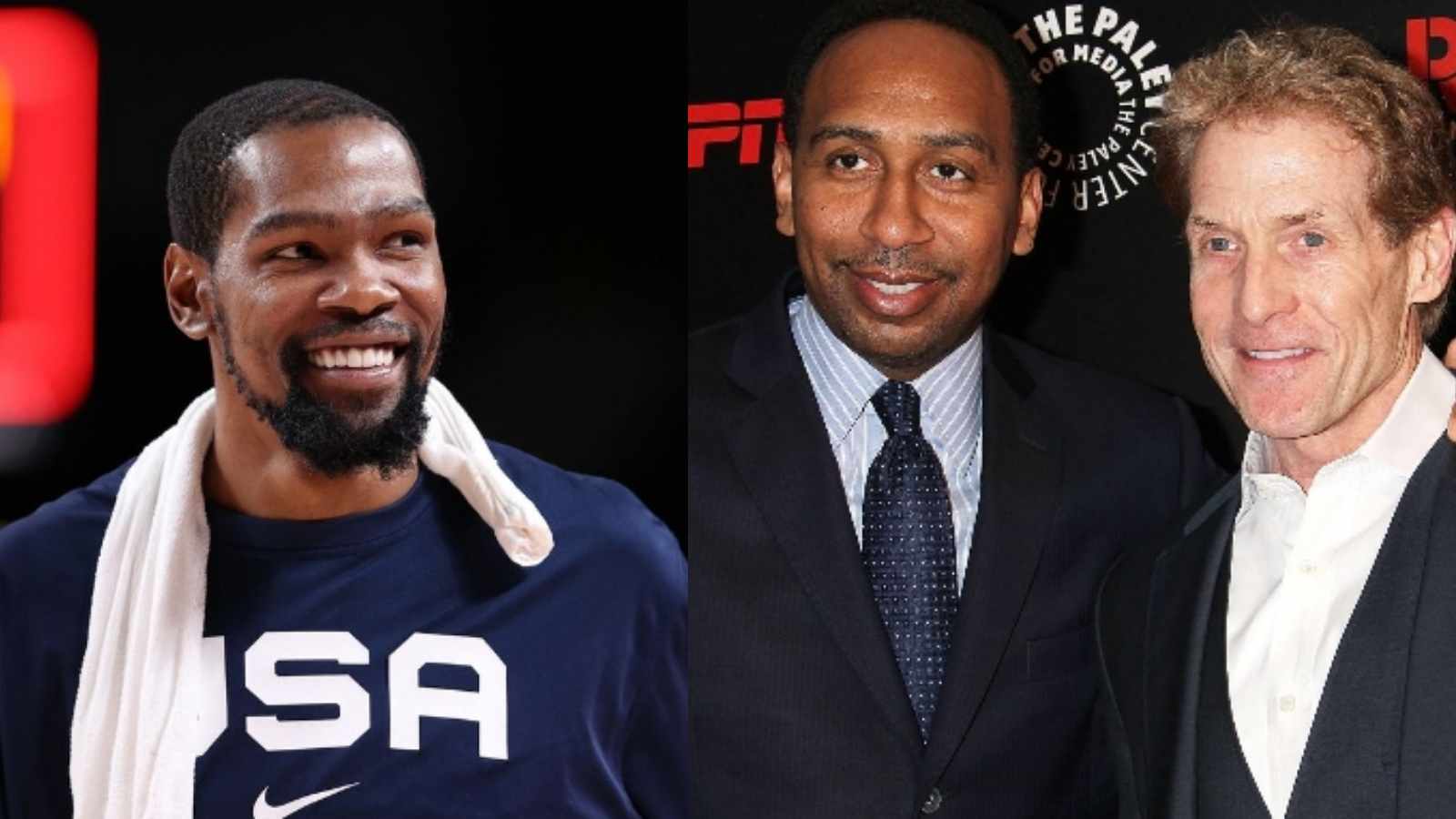 “Villains of the NBA reunite” Stephen A. Smith, Skip Bayless react to Kevin Durant’s sarcastic jab