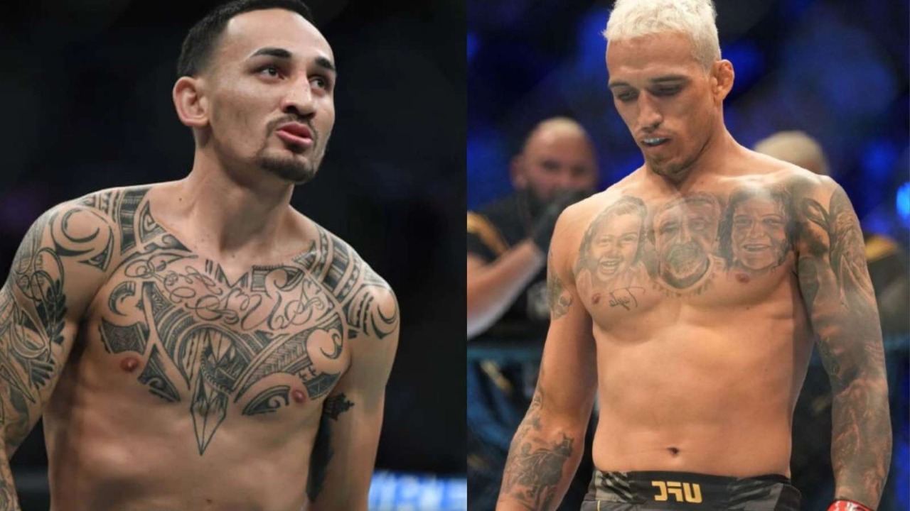 “Robbed him from history”- Max Holloway empathizes with Charles Oliveira for losing his belt over a weight mishap