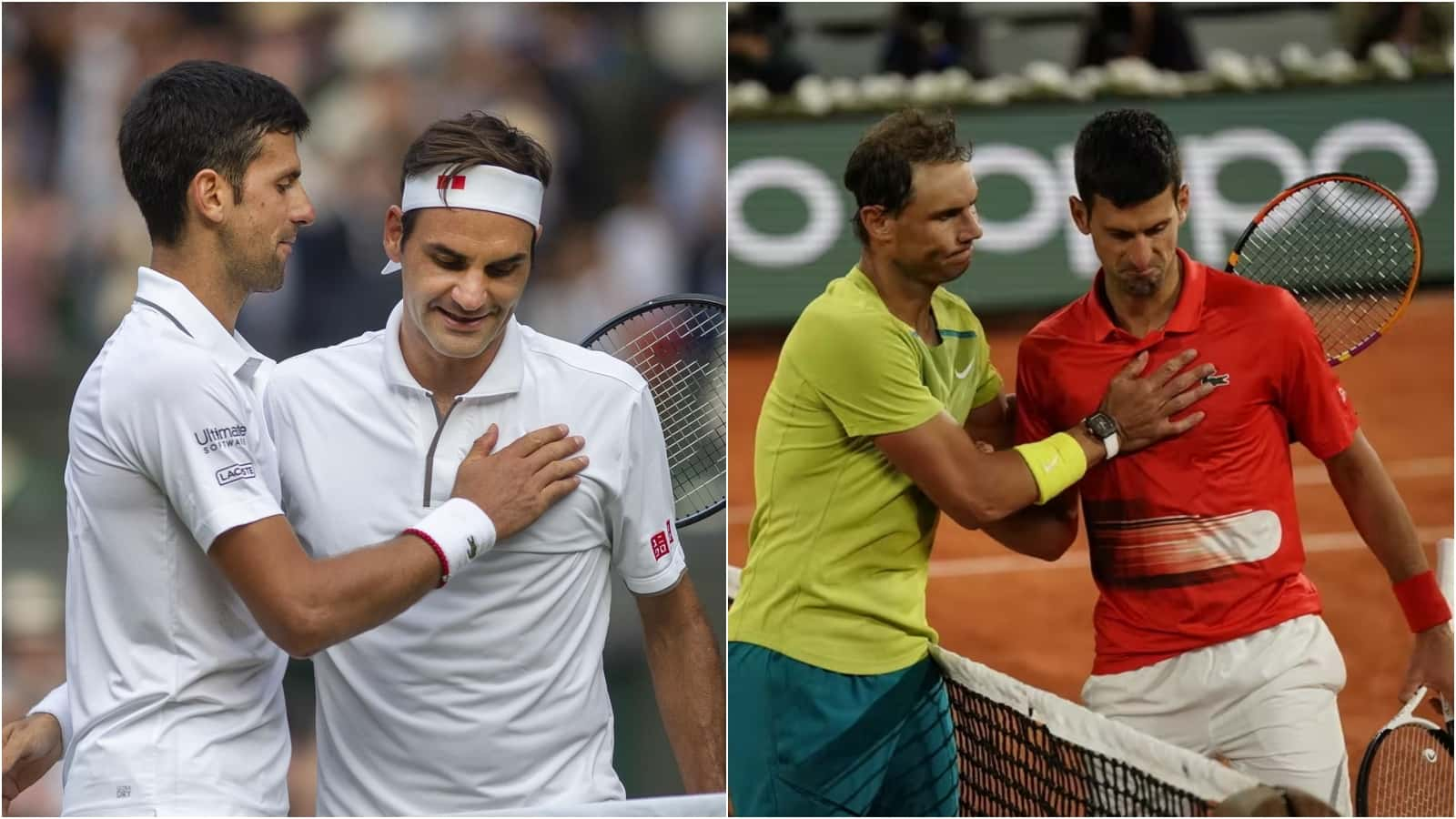 “It’s the ultimate challenge” Novak Djokovic calls Federer and Nadal the most important career influencing factors