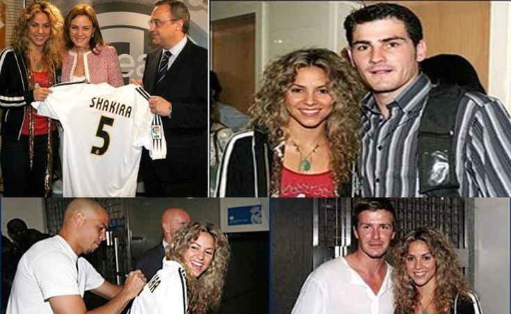 HALA MADRID: When Shakira used to be a Real Madrid fan before she started dating Barcelona star Gerard Pique