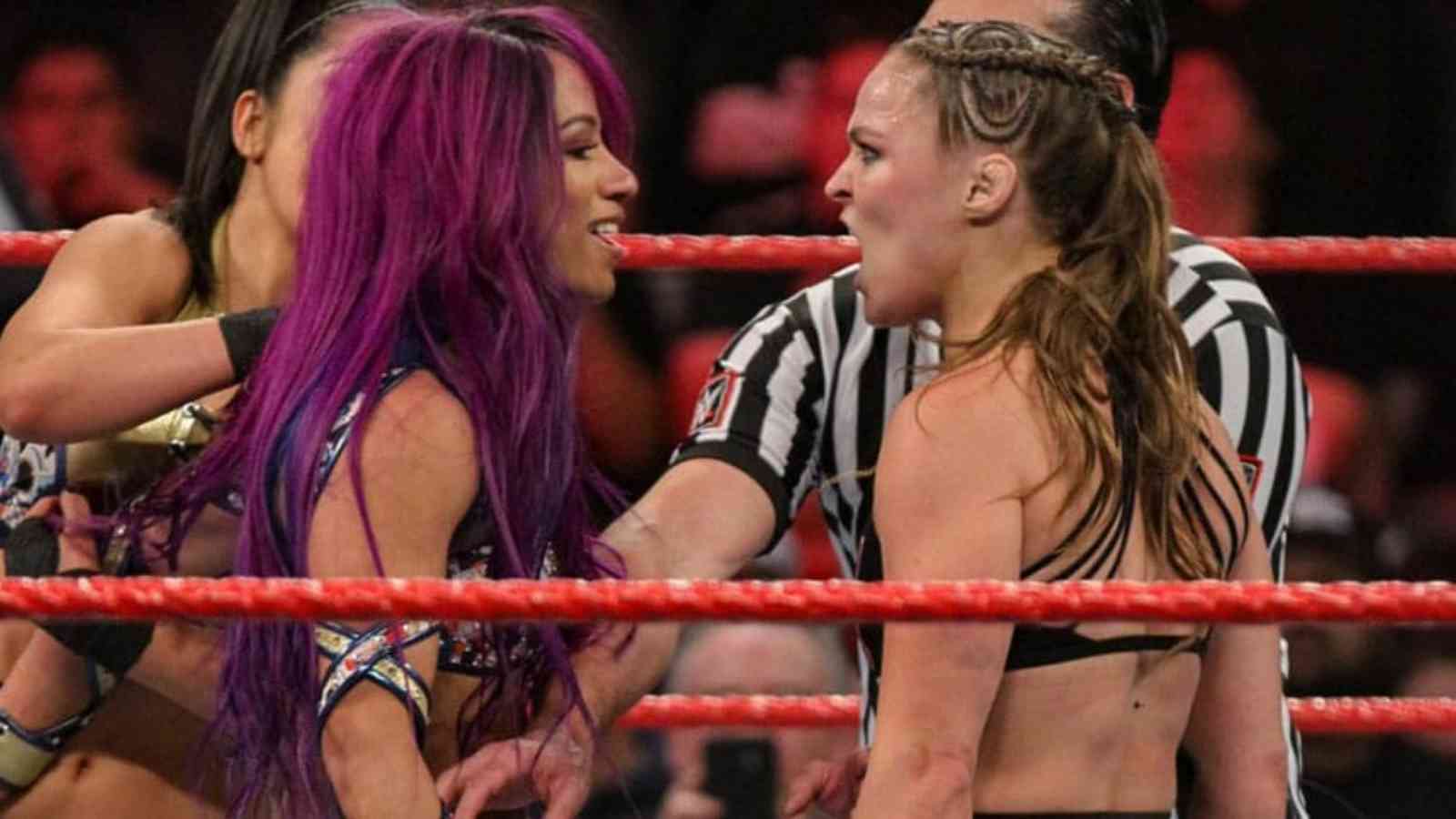 “Excuse me! Who is you, and what you do?”- When Sasha Banks expressed her disappointment over Ronda Rousey’s huge paybag