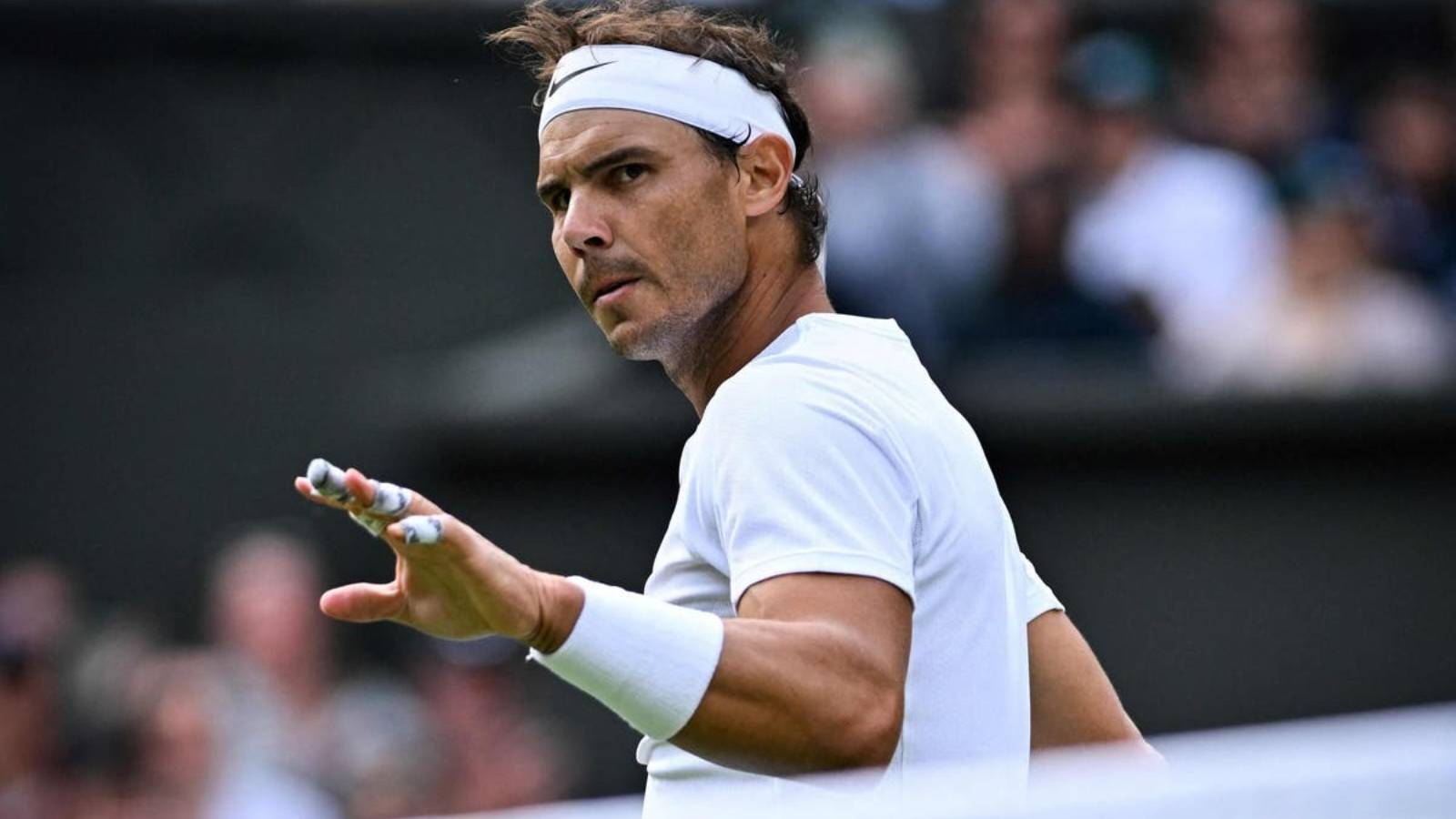 “It’s tough three years without being here” Rafael Nadal wins a blistering first round to begin his quest for a 3rd Wimbledon title