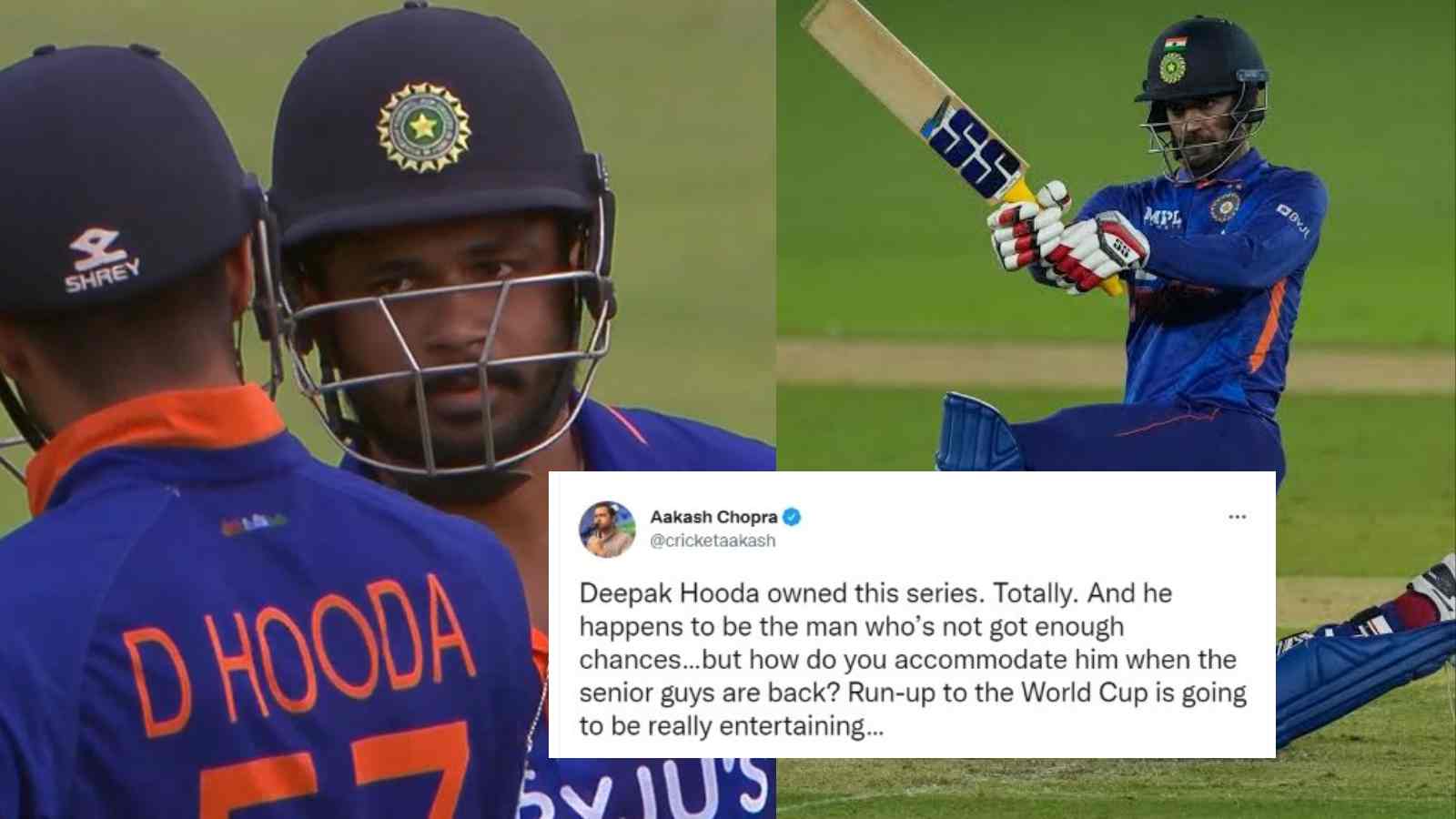 “This is crazy batting”- Deepak Hooda and Sanju Samson’s carnage set new record for India; leaves Twitterverse in awe