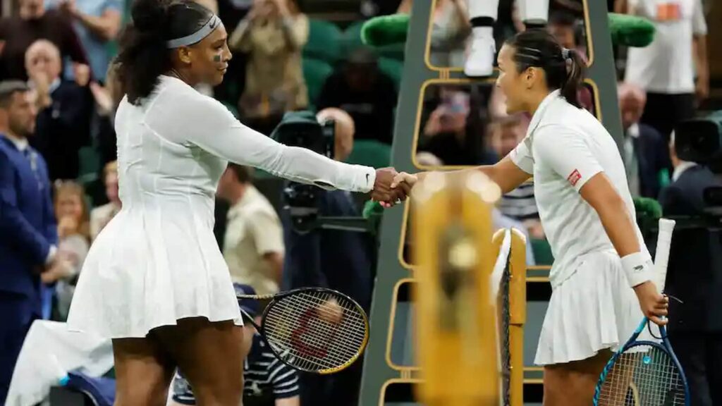 Serena Williams and Harmony Tan