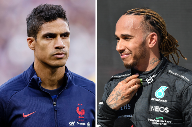 “No place for racism in any sport”- Manchester United defender Rafael Varane stands in solidarity with F1 legend Lewis Hamilton over a racist slur